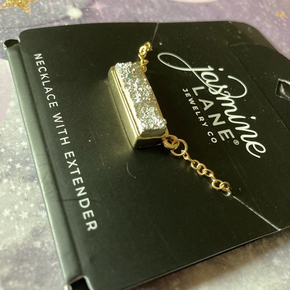 Gold & Silver Gemstone Necklace - Picture 3 of 4